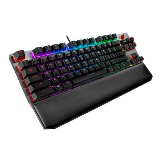 ASUS ROG Strix Scope TKL Deluxe RGB ROG NX Red Mechanical Gaming Keyboard